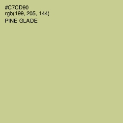 #C7CD90 - Pine Glade Color Image